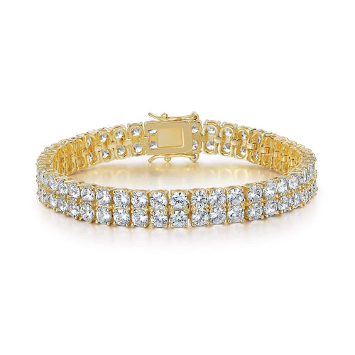 Double Row Tennis Bracelet - Rose & Oliver