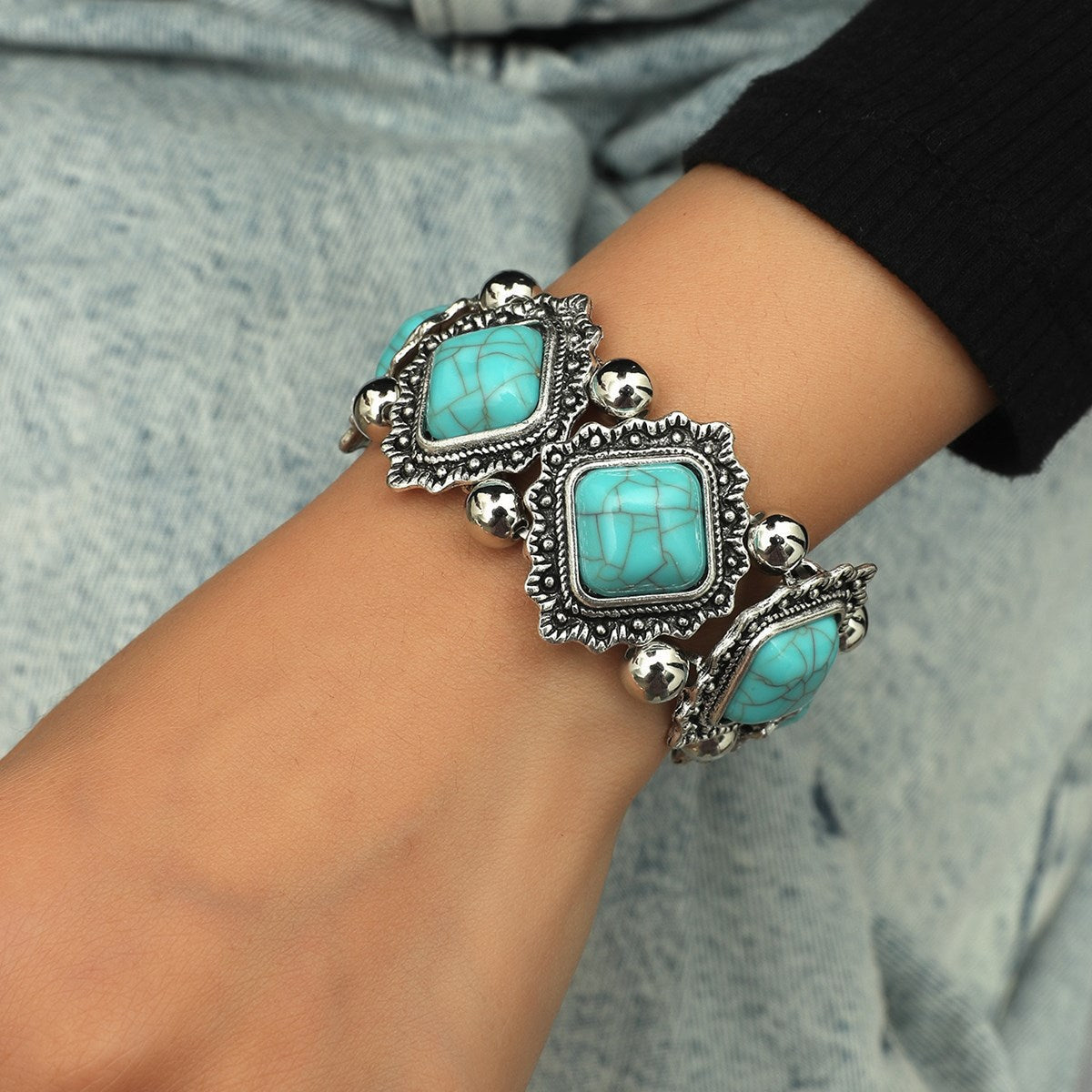Sedara Relic Bracelet - Rose & Oliver