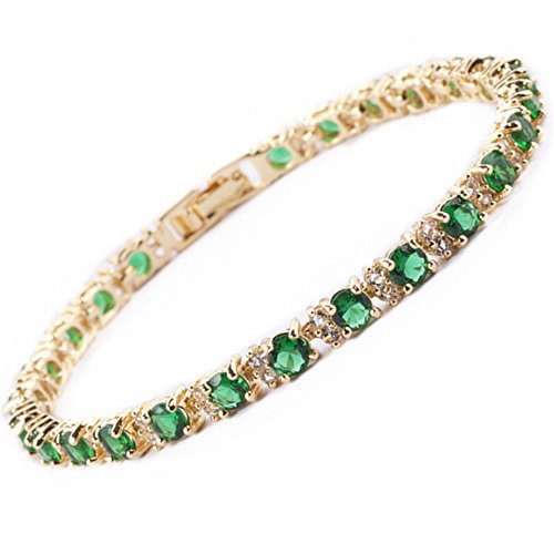 Tennis Emerald Trio Bracelet - Rose & Oliver