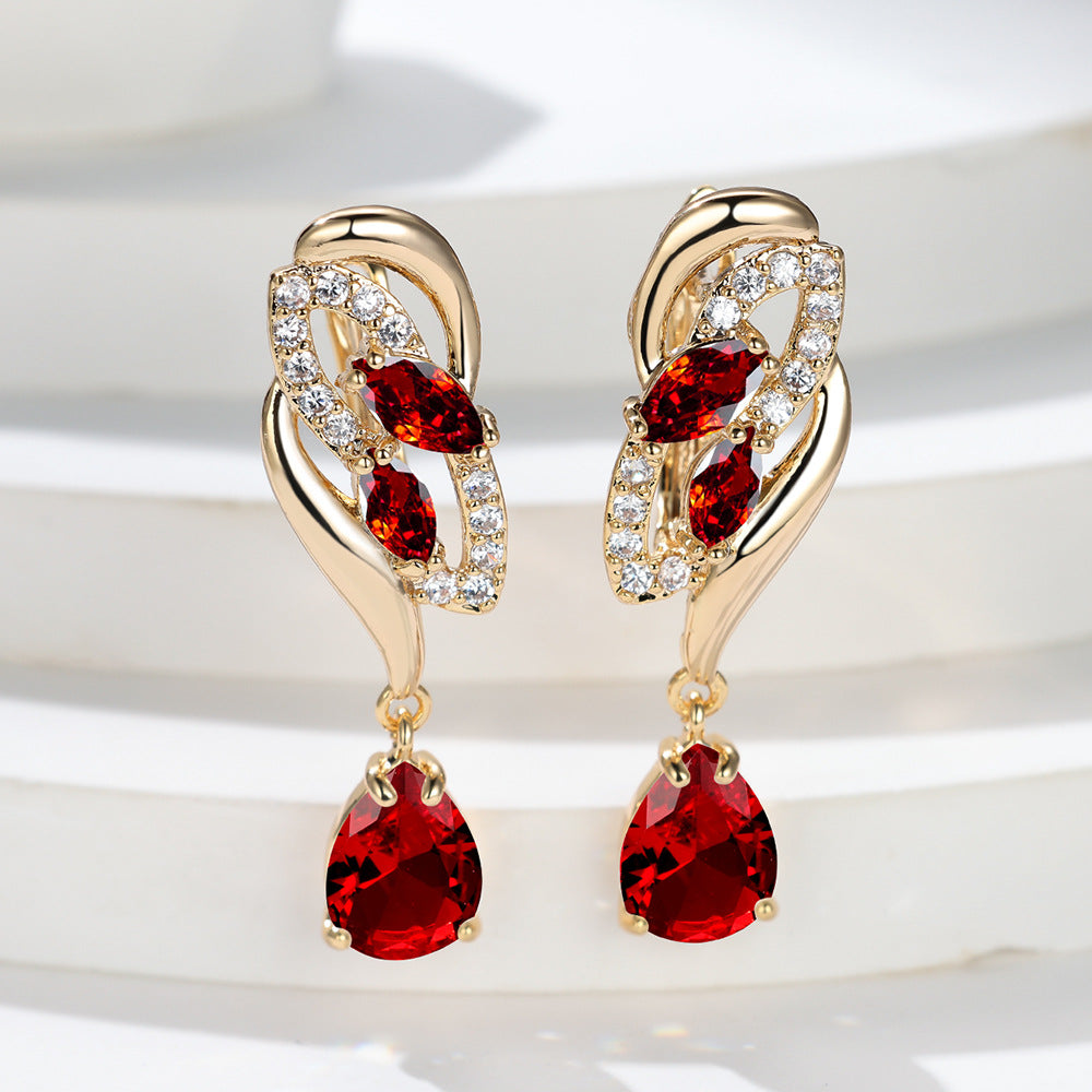 Saphara Cindorelle Earrings - Rose & Oliver