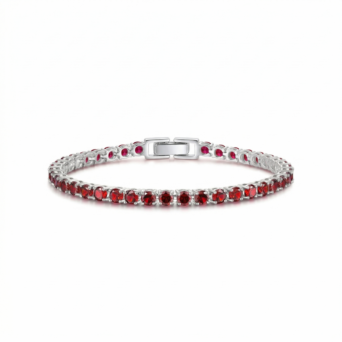Ruby Tennis Bracelet - Rose & Oliver