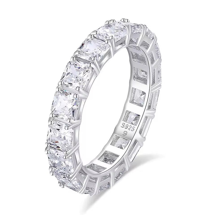 Vintage Clasic Zirconia Silver Ring