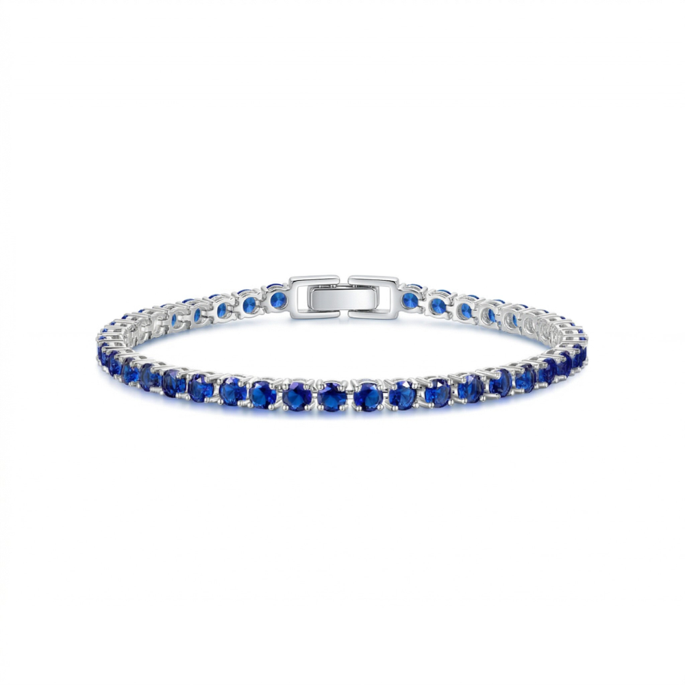 Sapphire Tennis Bracelet - Rose & Oliver