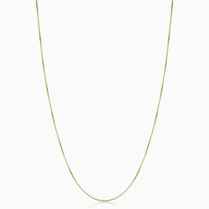 Bodega™ | Gold Box Necklace by Rose & Oliver - product image 1