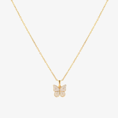 Radiant Butterfly Necklace - Rose & Oliver