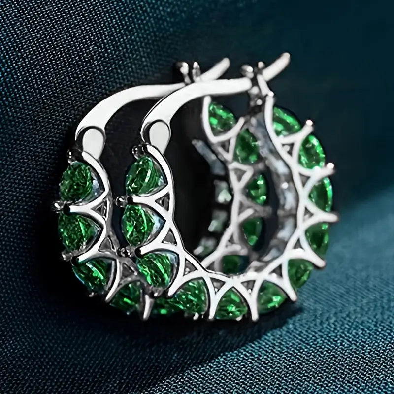 Elena Marlowe Hoop Earrings - Rose & Oliver