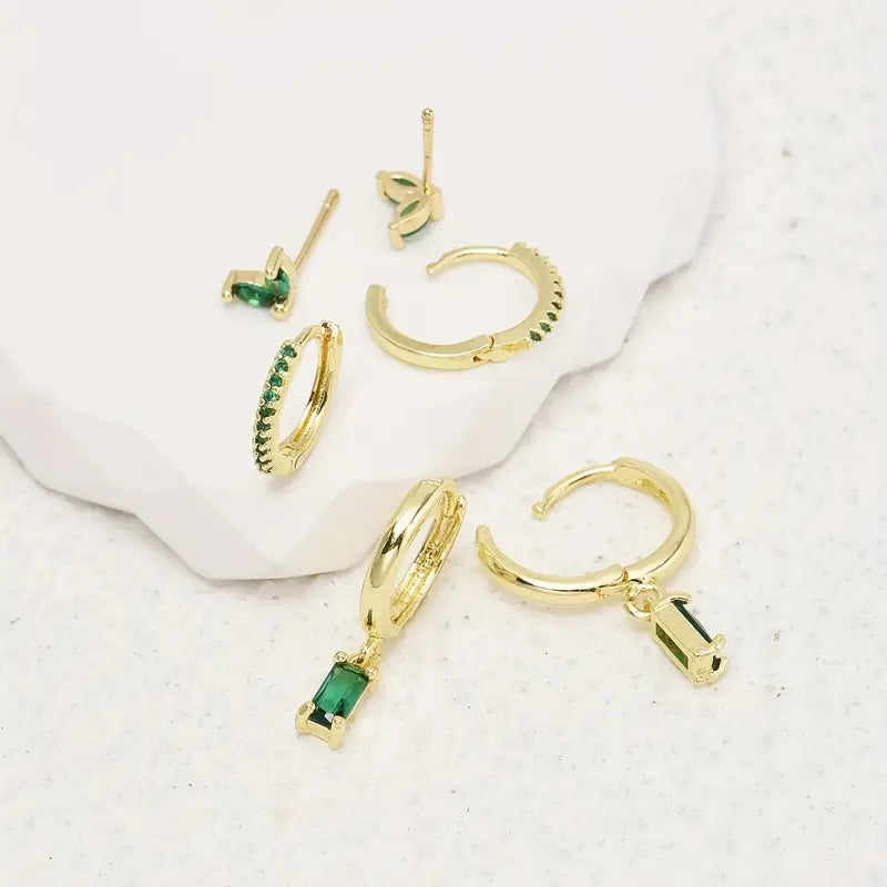 Fiorenza Viridelle Earrings Set - Rose & Oliver