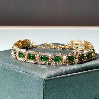 Josefine Emerald Bracelet - Rose & Oliver
