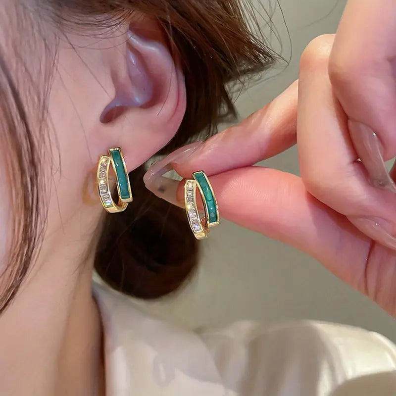 Chloé Feuillage Earrings - Rose & Oliver