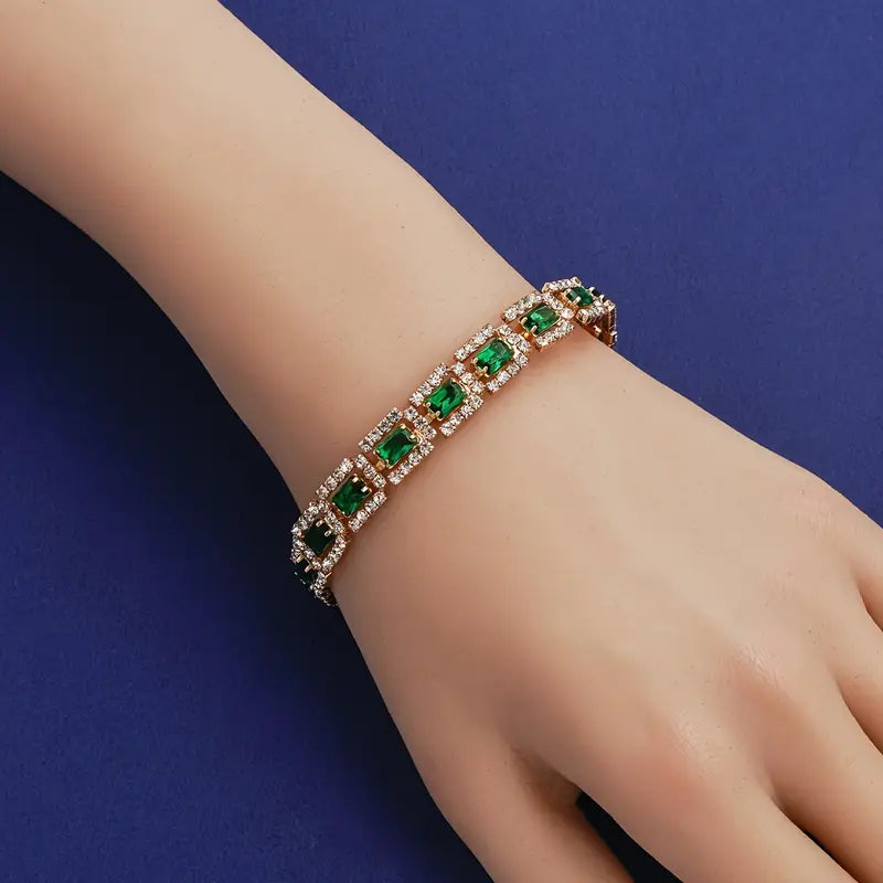 Josefine Emerald Bracelet - Rose & Oliver