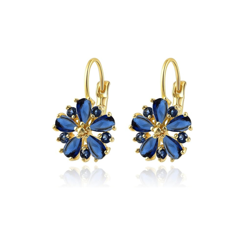 Calina Flower Earrings - Rose & Oliver