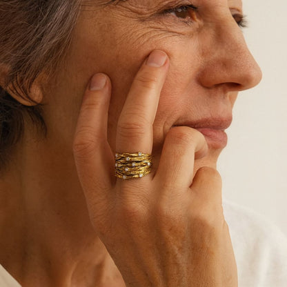 Vintage Gold Ring by Rose & Oliver - product image 2