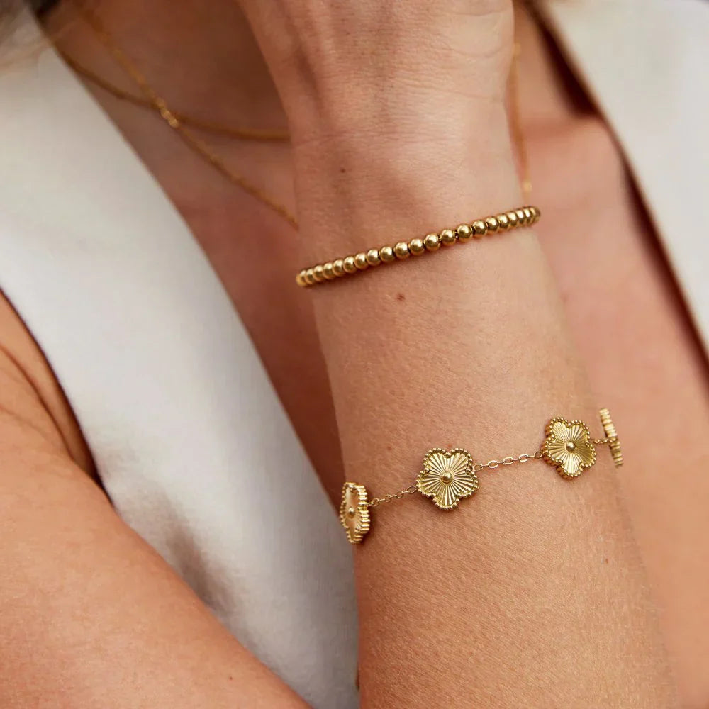 Florielle Bloom Charm Bracelet - Rose & Oliver
