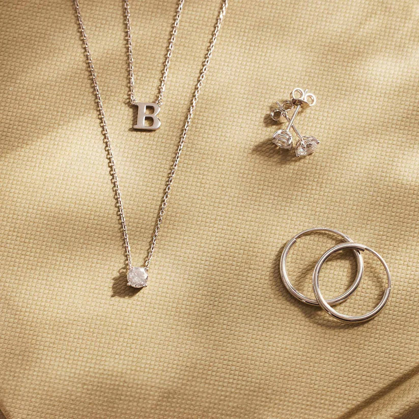 Cléa Stone Necklace - Rose & Oliver