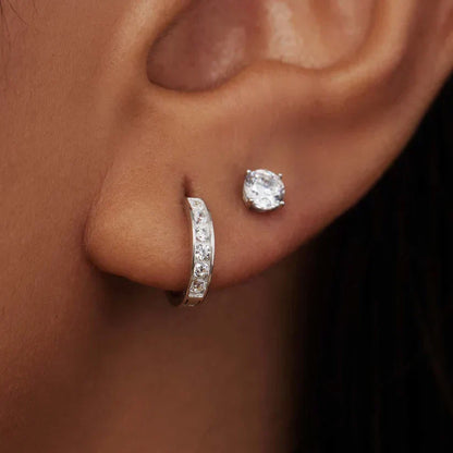 Dara Brilliant Stone Earrings - Rose & Oliver