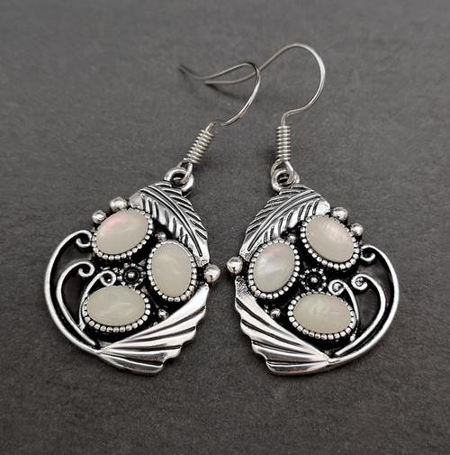 Vintage Moonstones Earrings