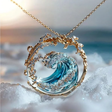 Ocean's Oath Necklace by Rose & Oliver - product image 1