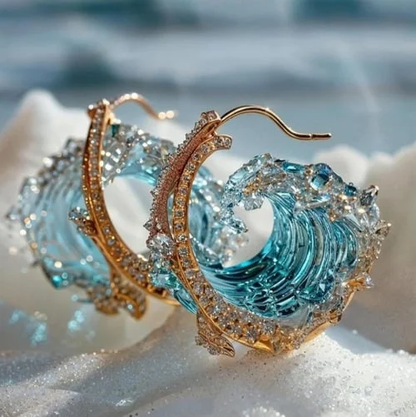 Ocean Vow Earrings - Rose & Oliver