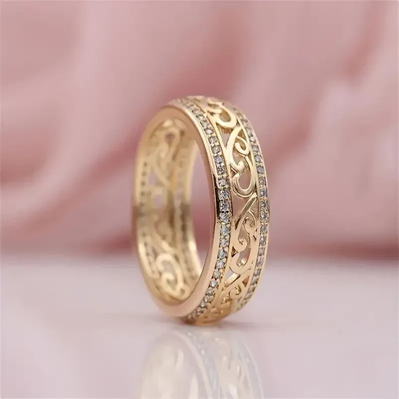 Shiny Hollow Ring - Rose & Oliver