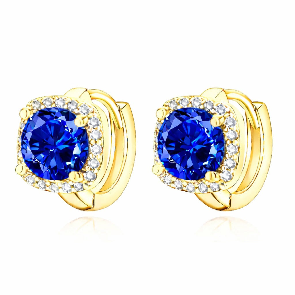 Nadine Sapphire Earrings - Rose & Oliver