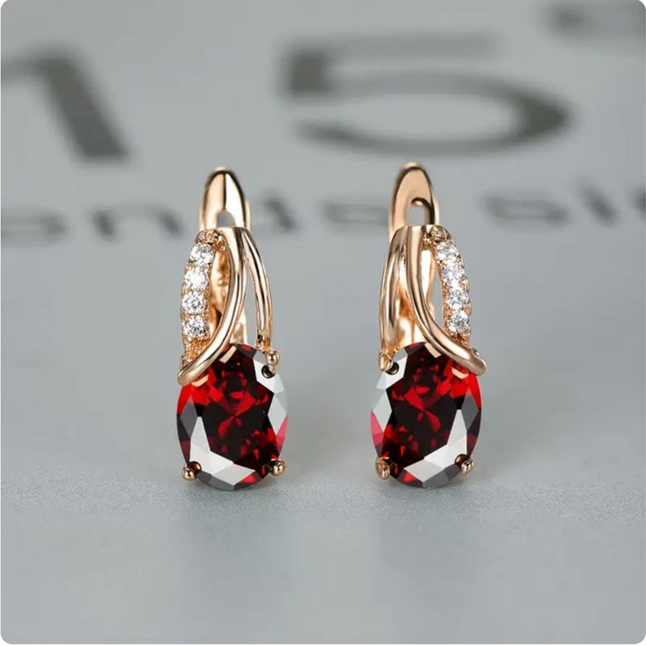 Veressa Ruberine Earrings by Rose & Oliver - product image 1