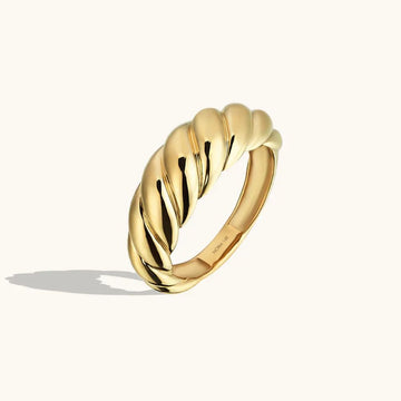 Croissant Gold Ring