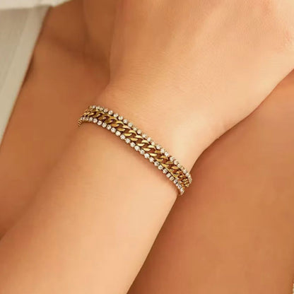 Vela Gold Bracelet