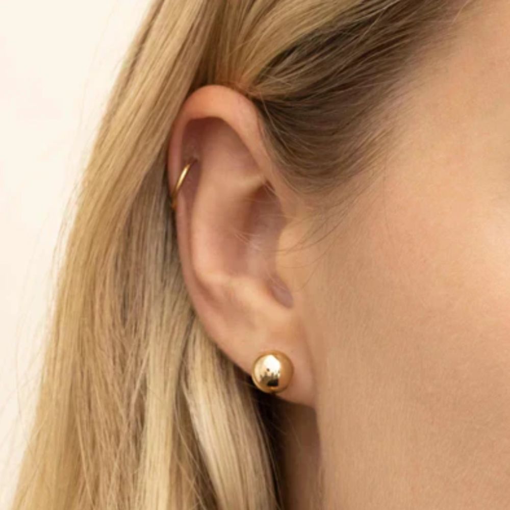 Ball Stud Earrings