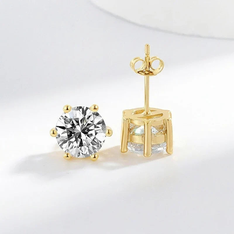 Tera Earrings (White Gold) - Rose & Oliver