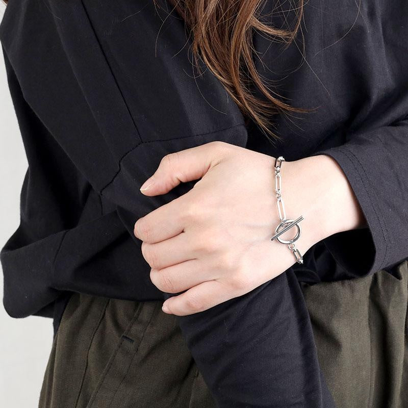 Link T-Bar Bracelet - Rose & Oliver